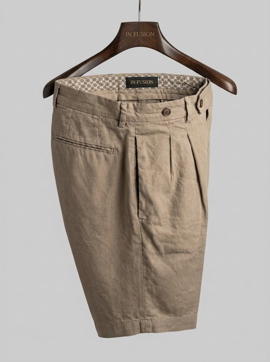 Palermo — Short in Lino e Cotone
