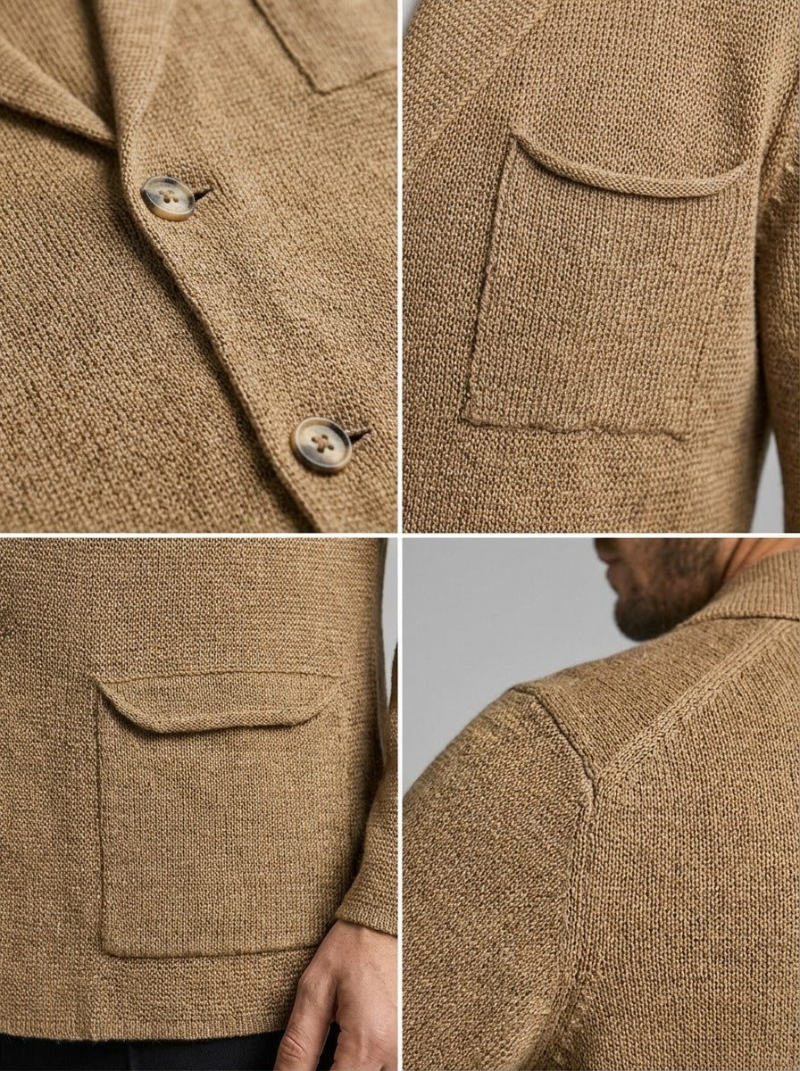 CARDIGAN TAGLIO GIACCA