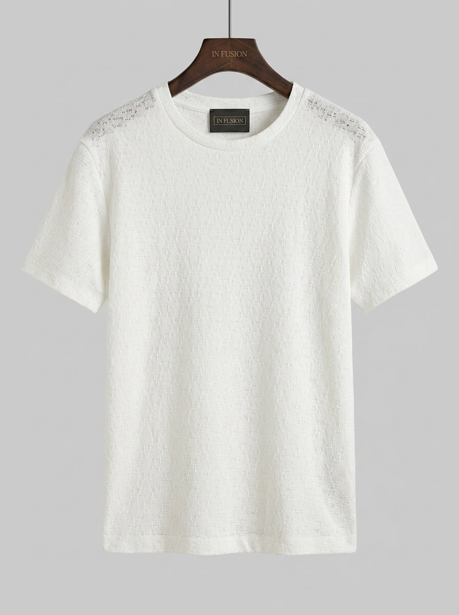Maglia Girocollo Traforata