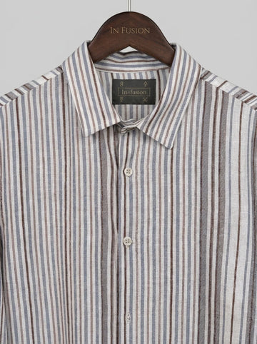 Taormina — Camicia Lino e Cotone Made in Italy