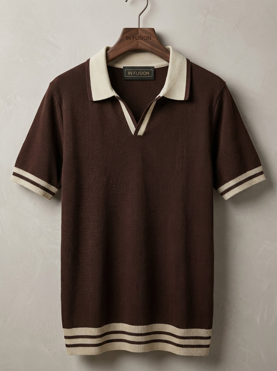 Polo Nido D’ape Bicolore