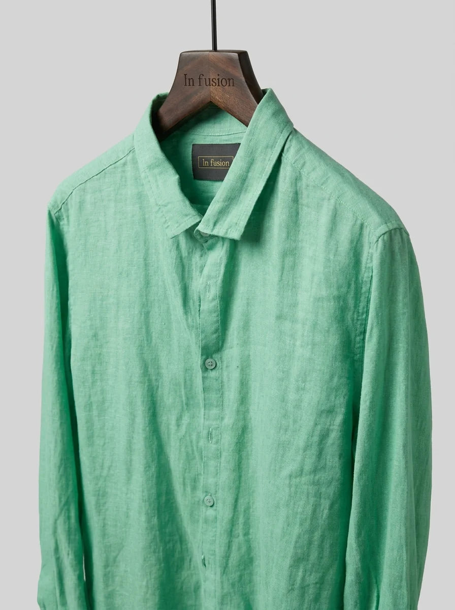 Vancouver — Camicia Puro Lino Made in Italy