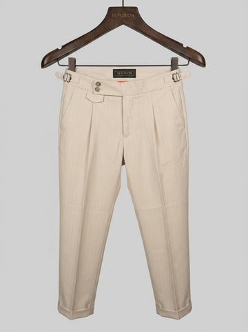 Pantaloni Gessati Slim