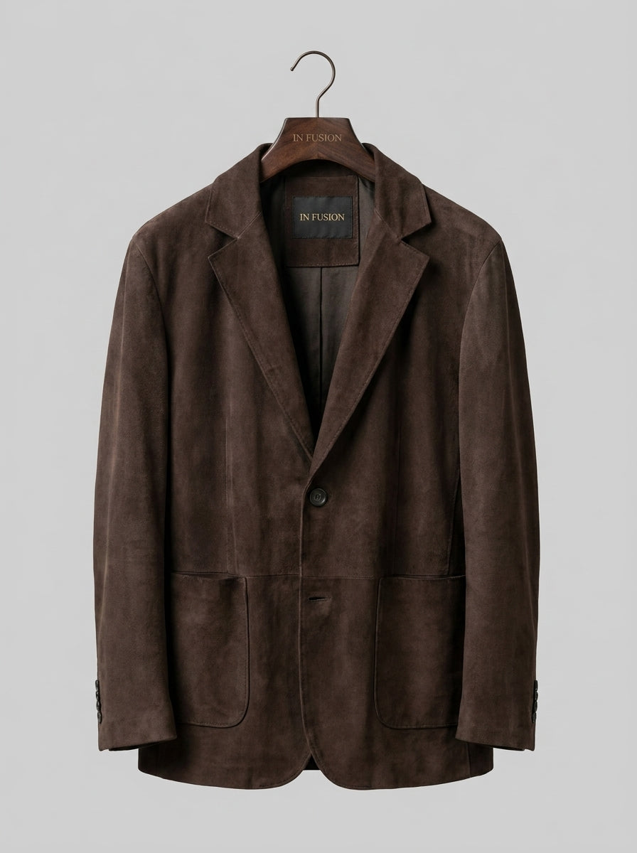 Giacca in Pelle Slim Fit – 100% Made in Italy
