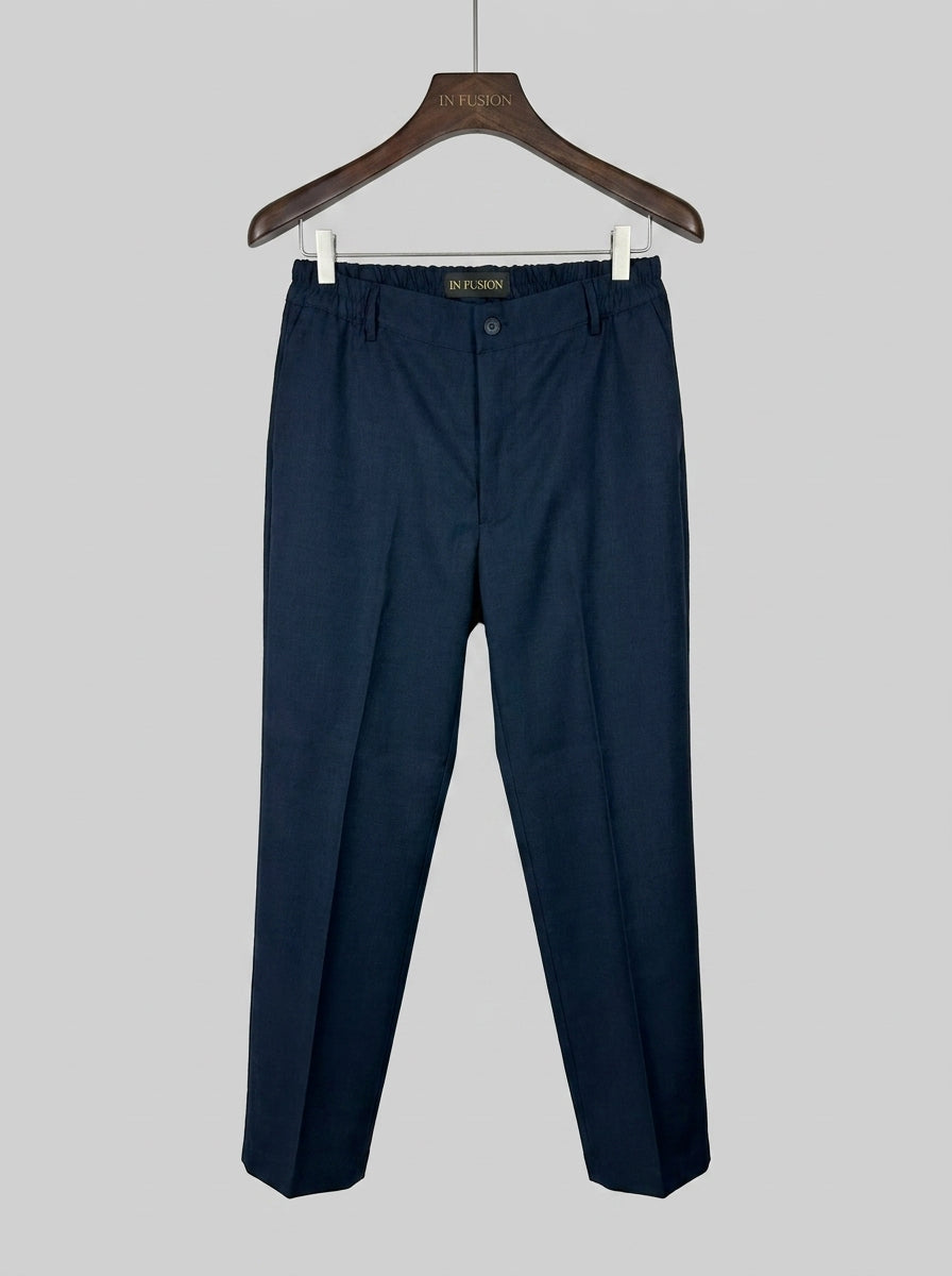 COMPTON TROUSERS - DARK BROWN,MUD