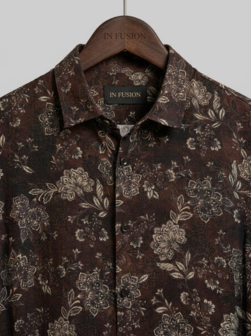 Camicia Regular Fit Fantasia California