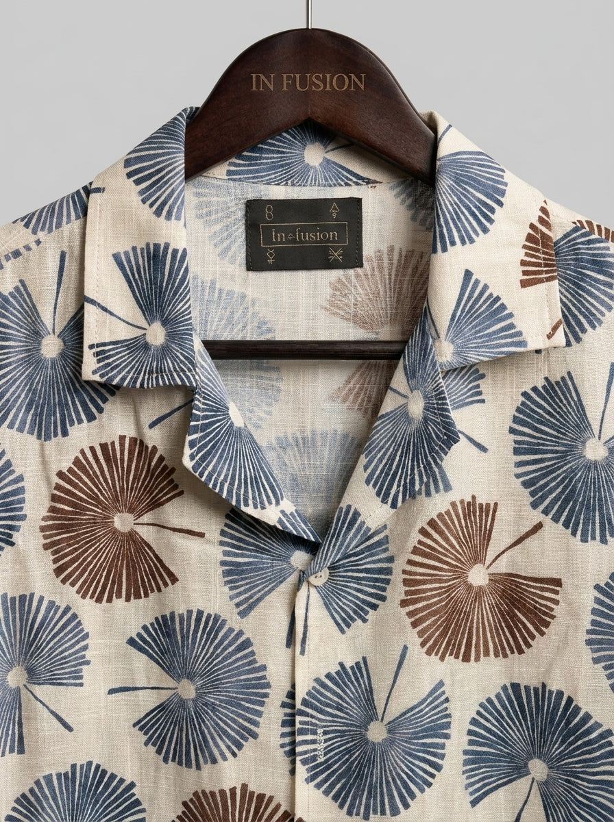Camicia Stampa Ventagli