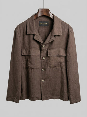 Overshirt Lino Viscosa