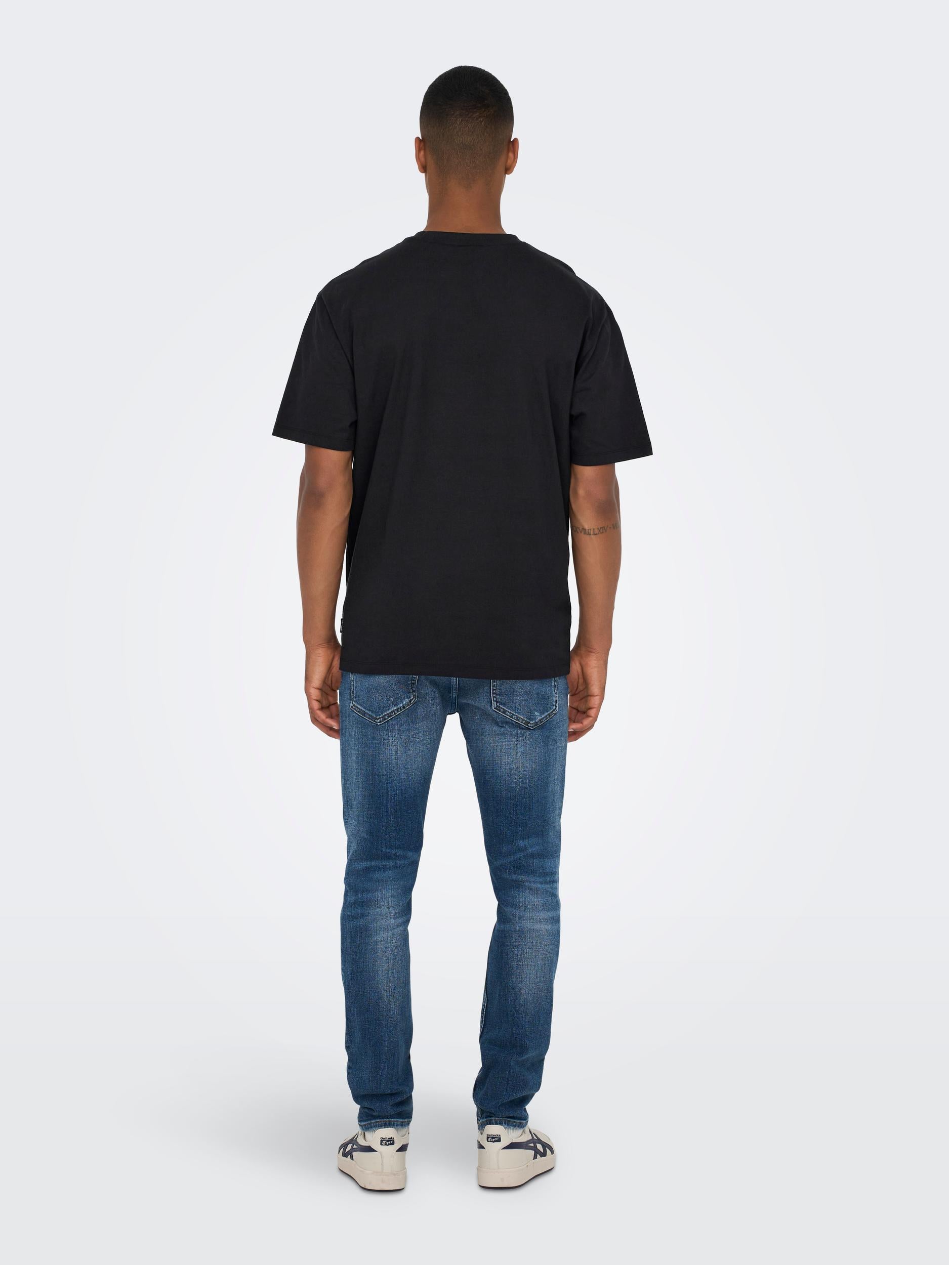 T-SHIRT BASIC OVERSIZE - BIANCO, SABBIA , NERO
