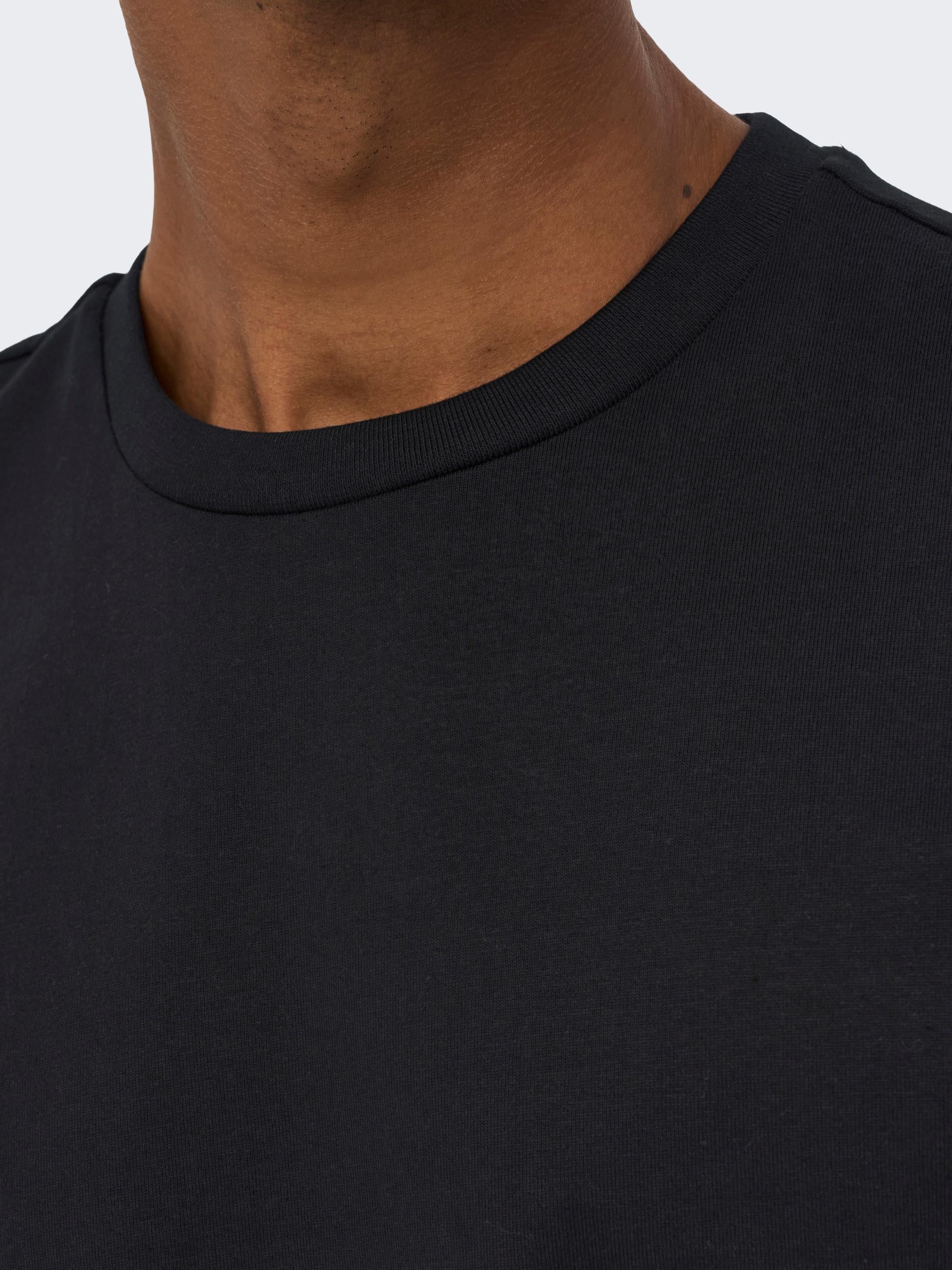 T-SHIRT BASIC OVERSIZE - BIANCO, SABBIA , NERO