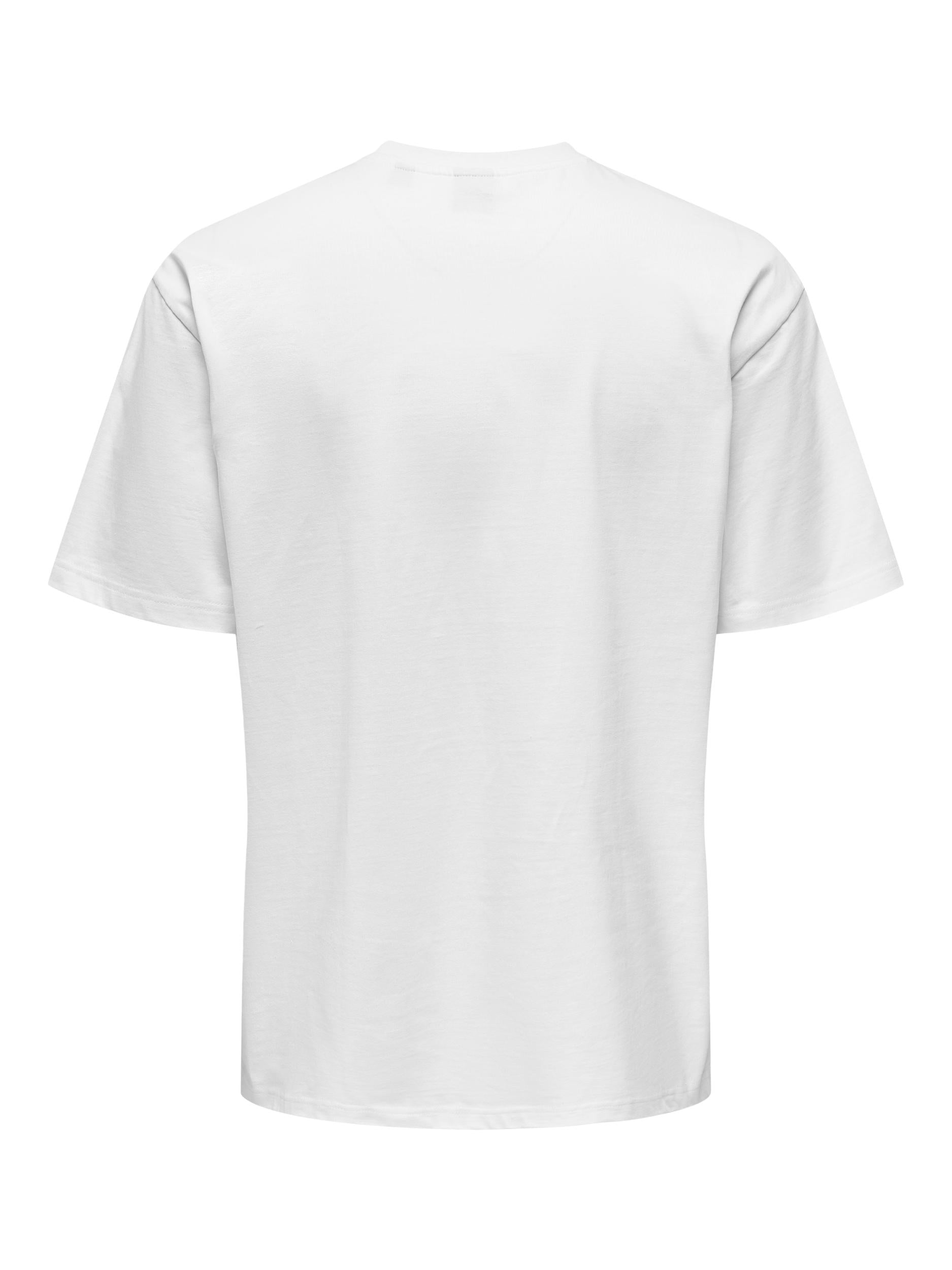 T-SHIRT BASIC OVERSIZE - BIANCO, SABBIA , NERO