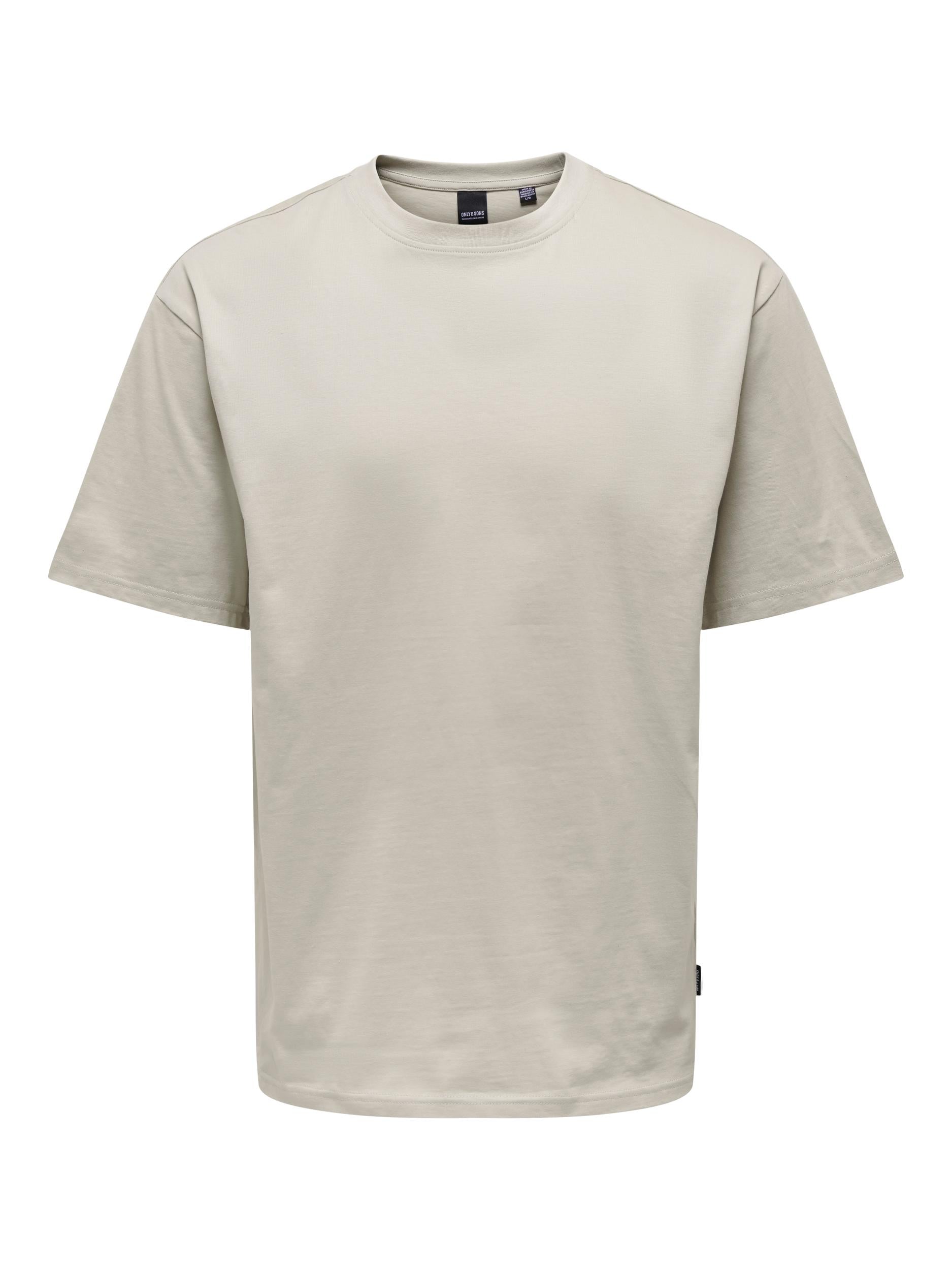 T-SHIRT BASIC OVERSIZE - BIANCO, SABBIA , NERO