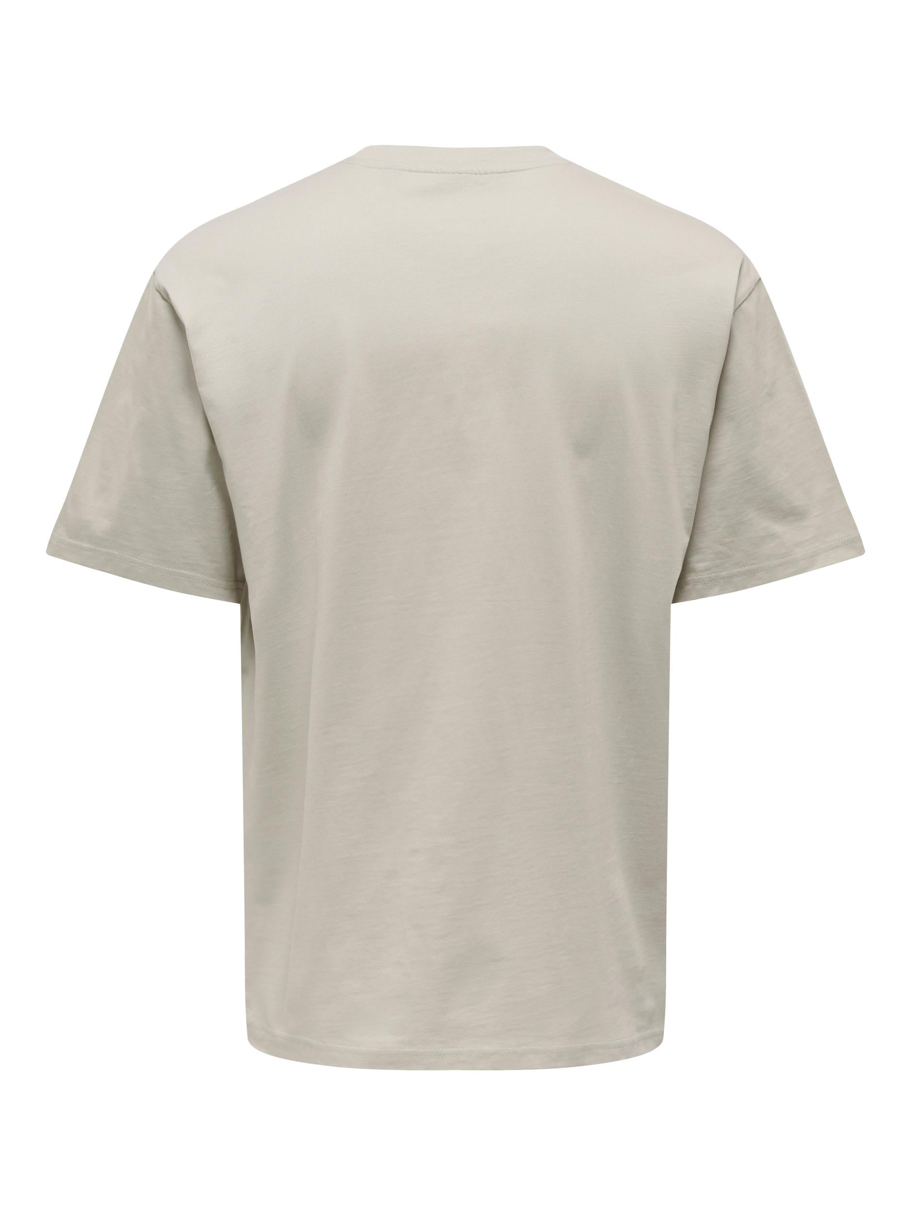 T-SHIRT BASIC OVERSIZE - BIANCO, SABBIA , NERO