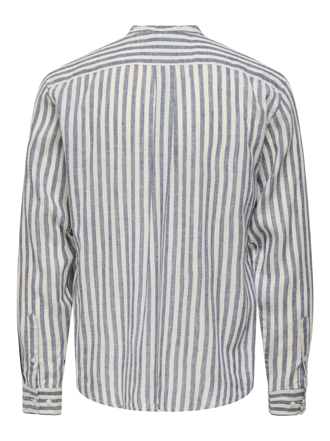 STRIPES SHIRT - WHITE/BLUE