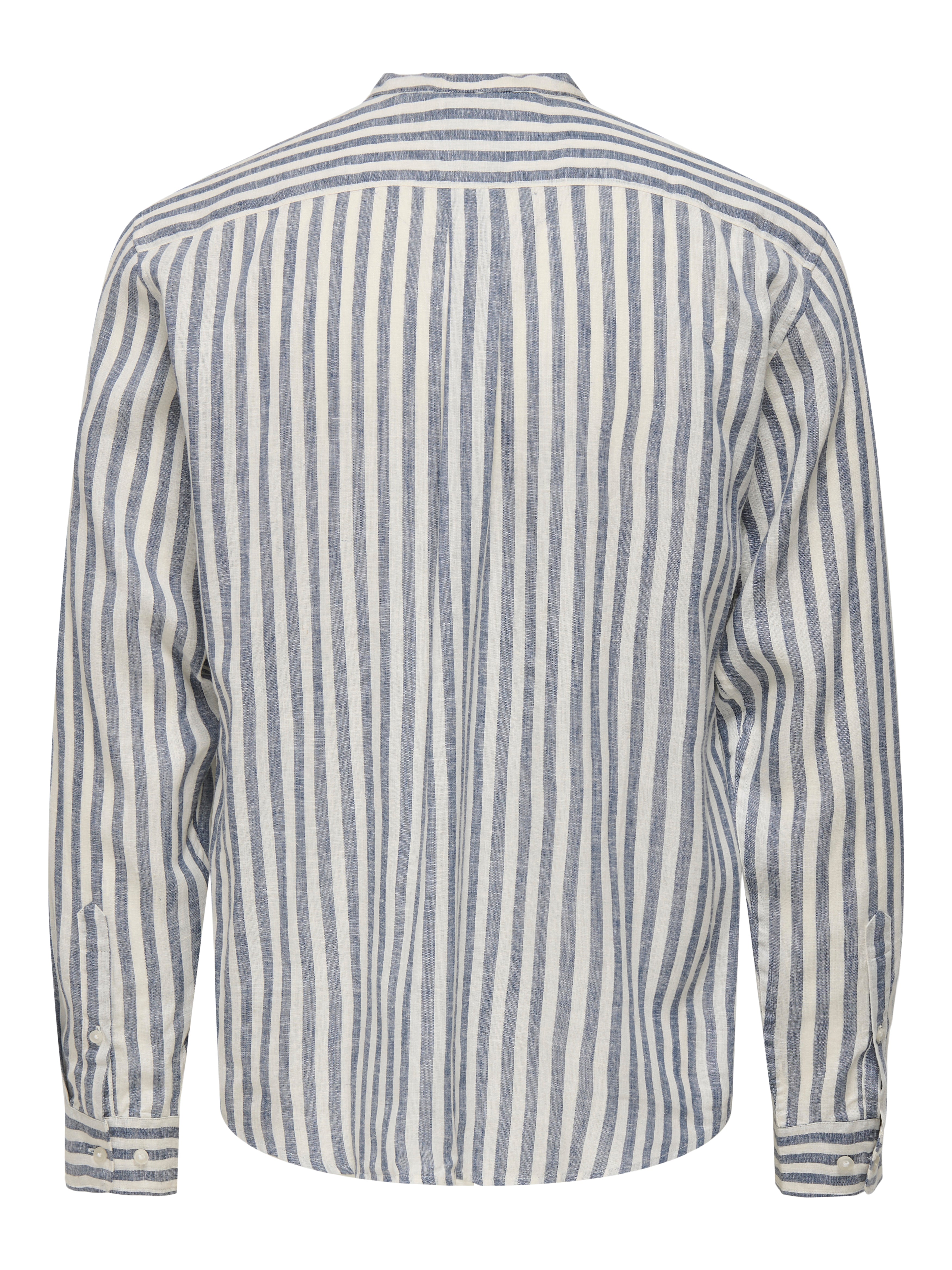 CAMICIA STRIPES - BIANCO/BLU