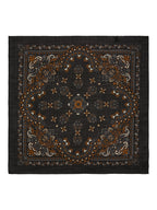 FOULARD PAISLEY - PANNA, CIOCCOLATO