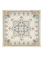 FOULARD PAISLEY - PANNA, CIOCCOLATO