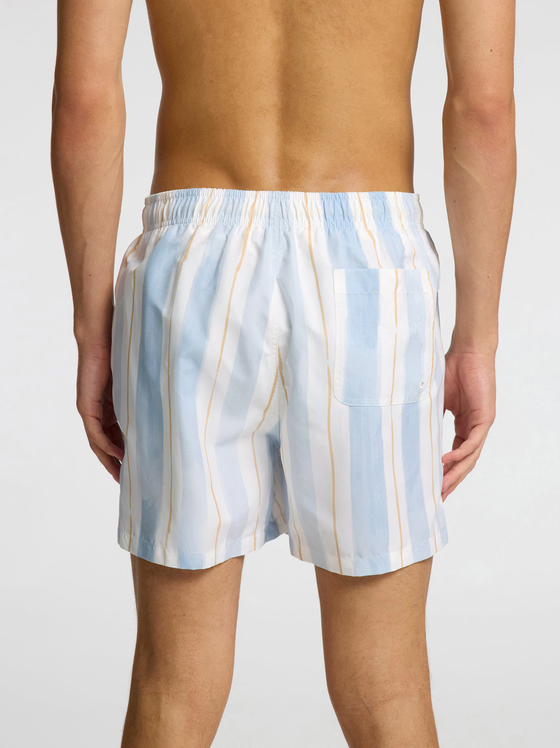 ALL-OVER STRIPES BOXER SHORTS - GREEN