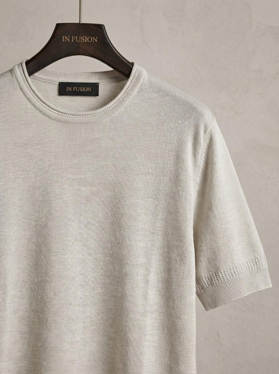Taormina — Maglia in Filo di Cotone Ultra Fine | Alta Maglieria Italiana Slim Fit