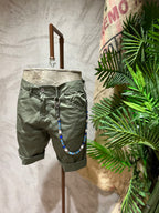 SHORTS IN COTONE - OFF-WHITE, BEIGE, ARMY, NERO, NAVY