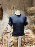 T-SHIRT BASIC - BIANCO-SABBIA-NERO