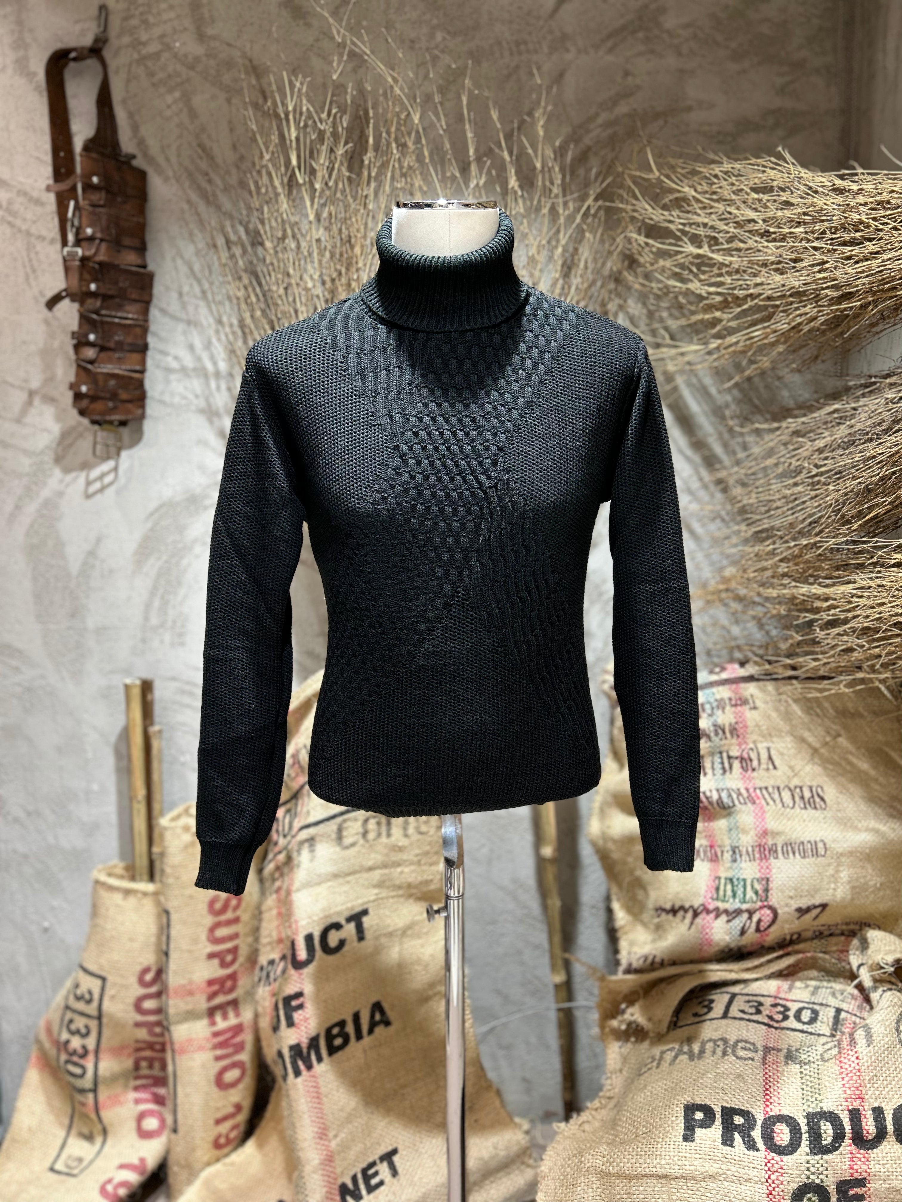 DOLCEVITA TINTA UNITA CON  INTRECCO - MORO, NERO