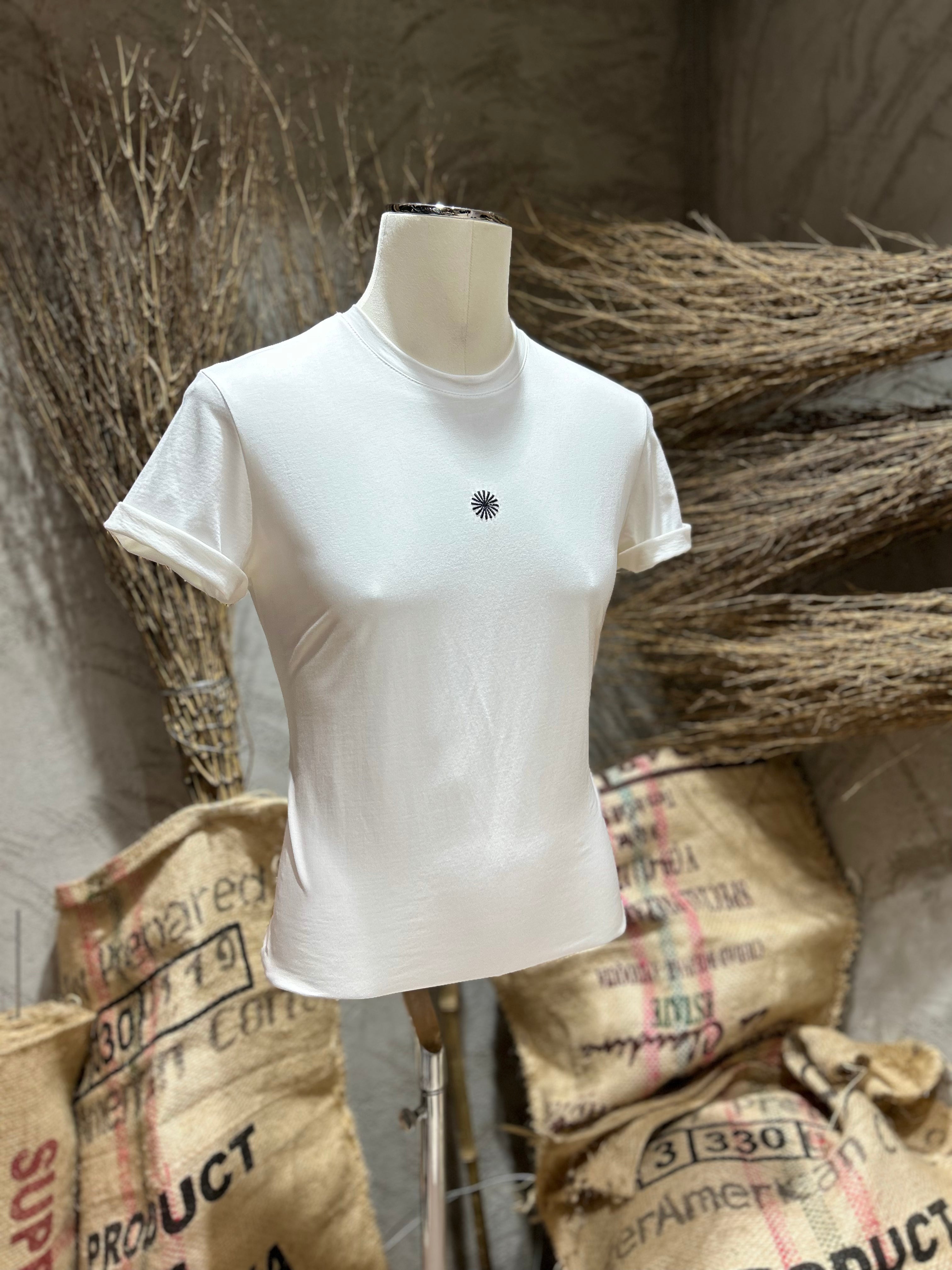 T-SHIRT SUN - NERO,OFF-WHITE