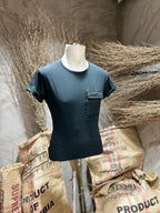 T-SHIRT POCKET - OFF-WHITE, NERO