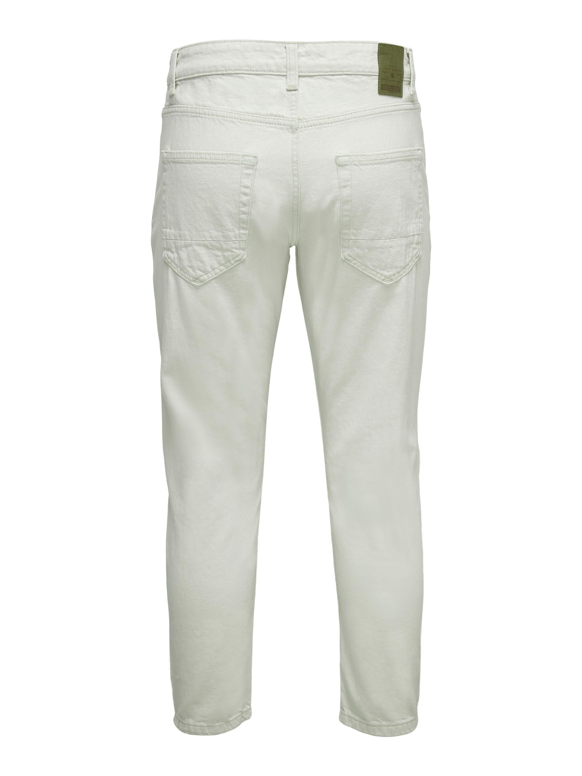 DENIM RAW COTTON - WHITE OFF