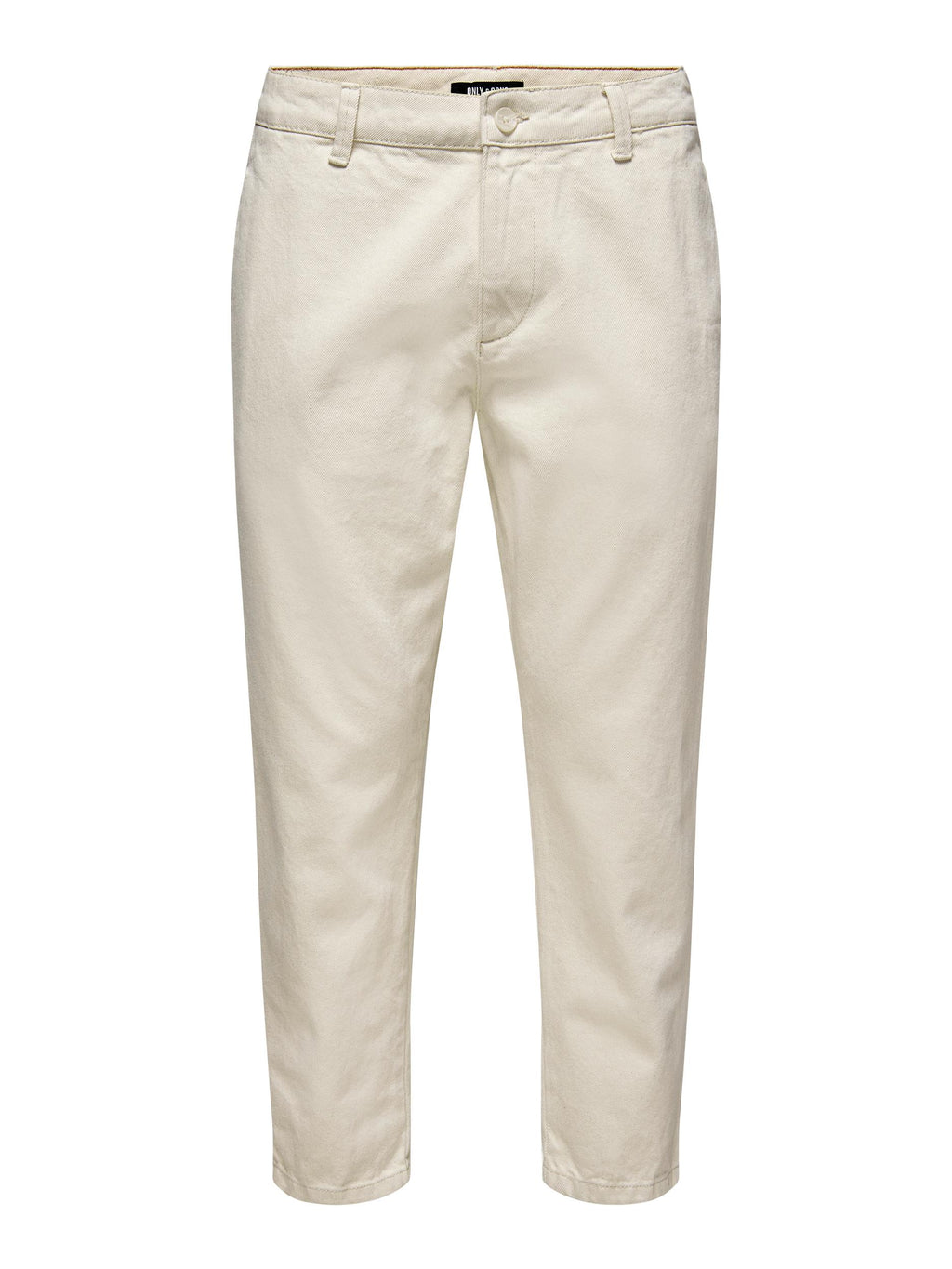 DENIM GAMBA AMPIA - ÉCRU