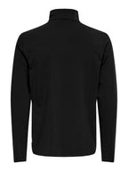 MAGLIA COLLO ALTO - NERO