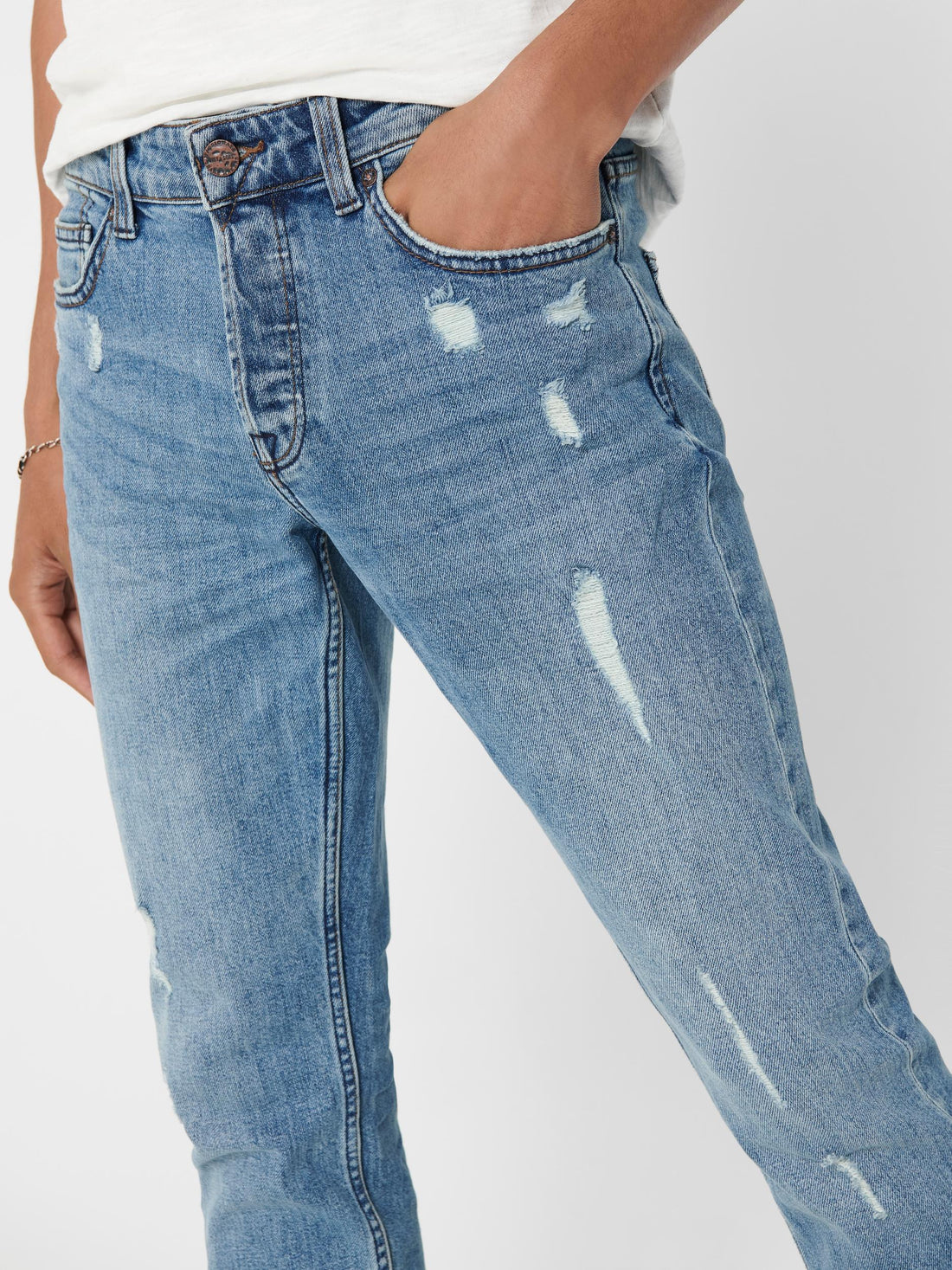 SKINNY DENIM - DENIM