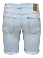 SHORTS DENIM - BLUE DENIM