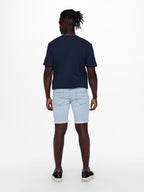 SHORTS DENIM - BLUE DENIM