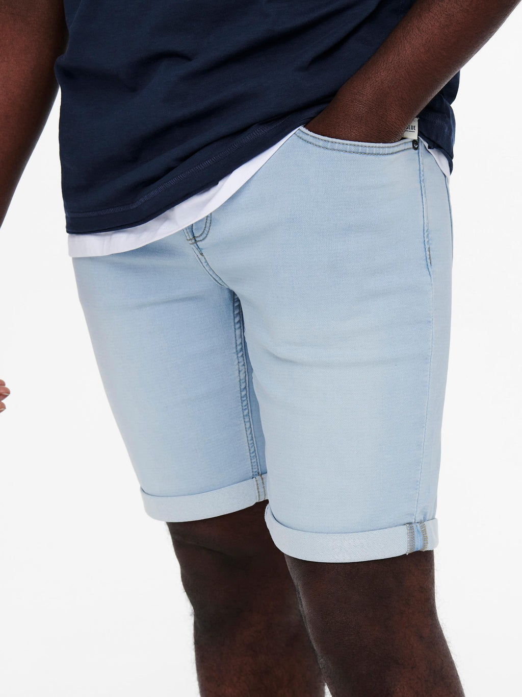 SHORTS DENIM - BLUE DENIM