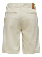 CHINO SHORTS - SABBIA