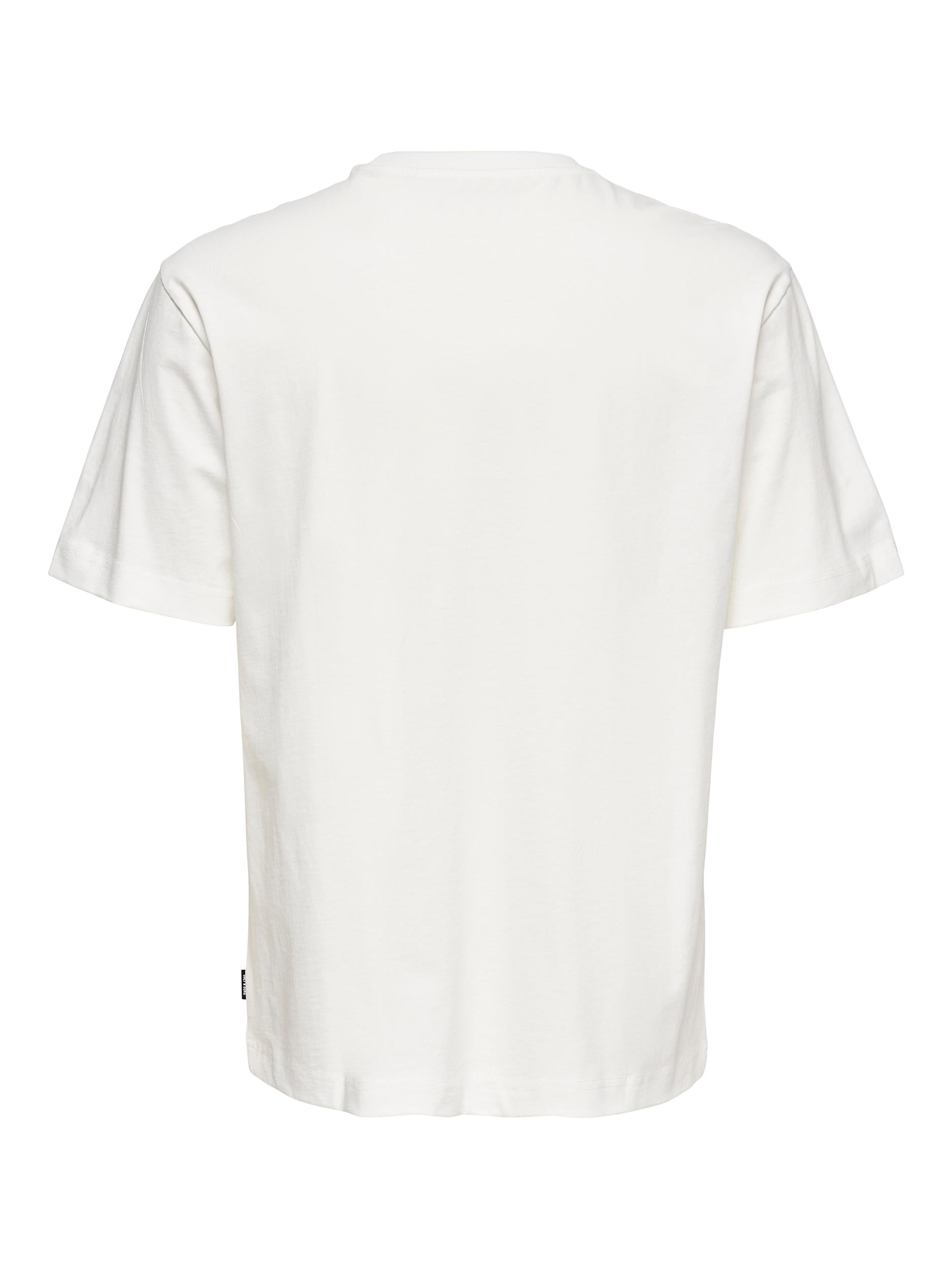 T-SHIRT BIG POCKET - BIANCO