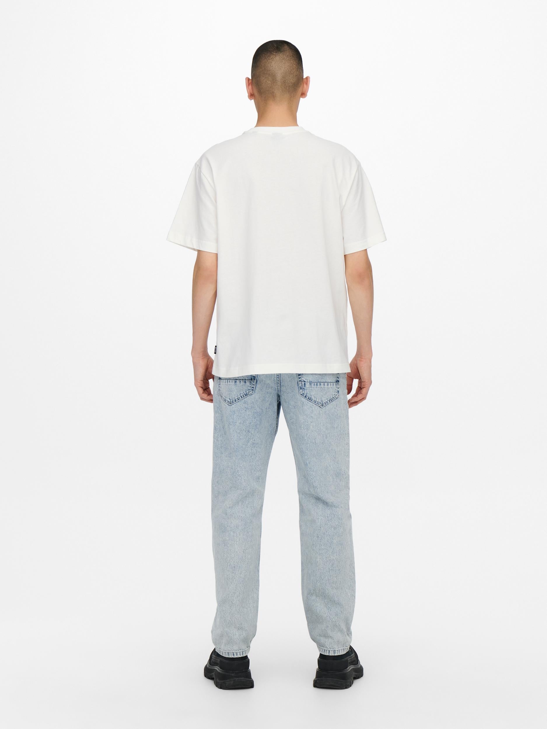 T-SHIRT BIG POCKET - BIANCO
