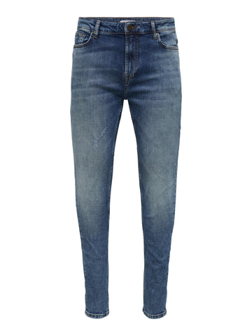 BLUE DENIM WASHED - BLUE DENIM