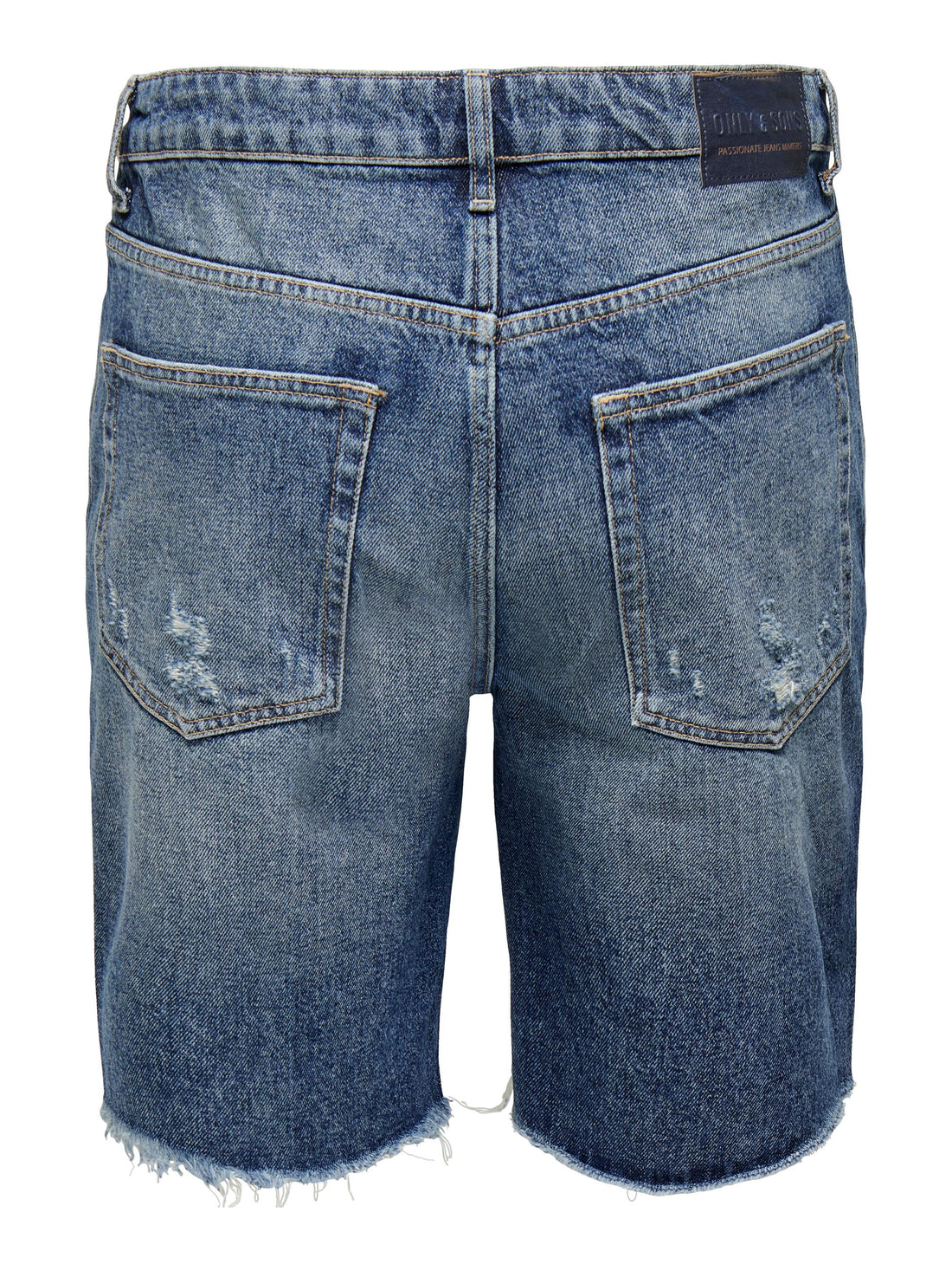 DESTROYED DENIM - BLUE DENIM