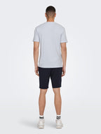 T-SHIRT STAMPA SURF - BIANCO, DARK NAVY