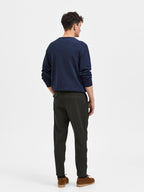 PANTALONI SLIM CASUAL - VERDE