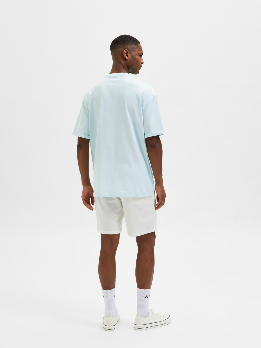 T-SHIRT POCKET - VERDE ACQUA