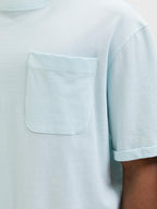 T-SHIRT POCKET - VERDE ACQUA
