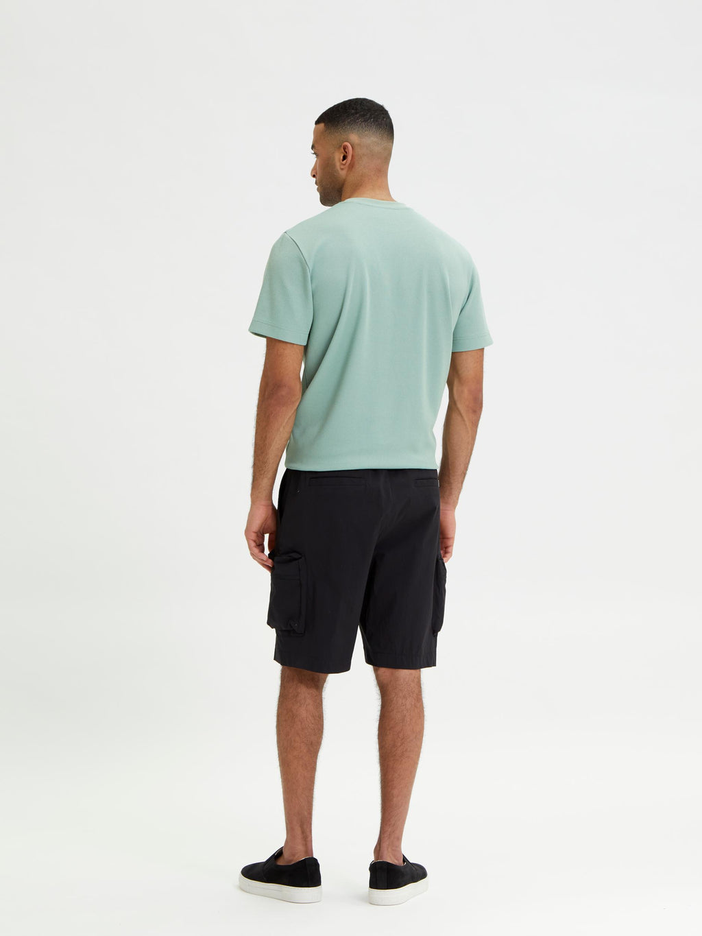 SHORTS FLEX CARGO - NERO