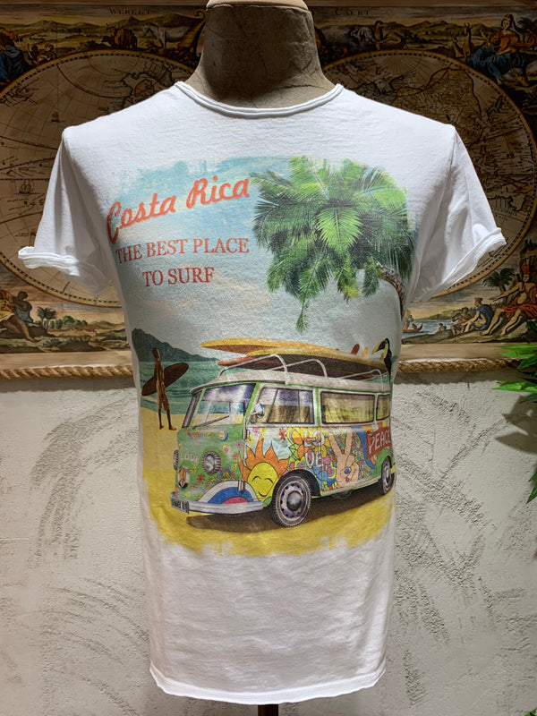 T-SHIRT COSTA RICA - BIANCO