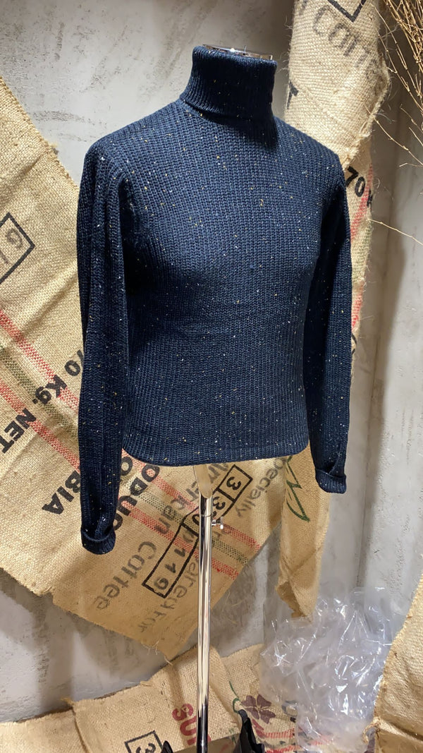 PULLOVER TEXTURE - DARK NAVY