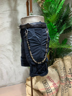 SHORTS CON TASCONI - BLU