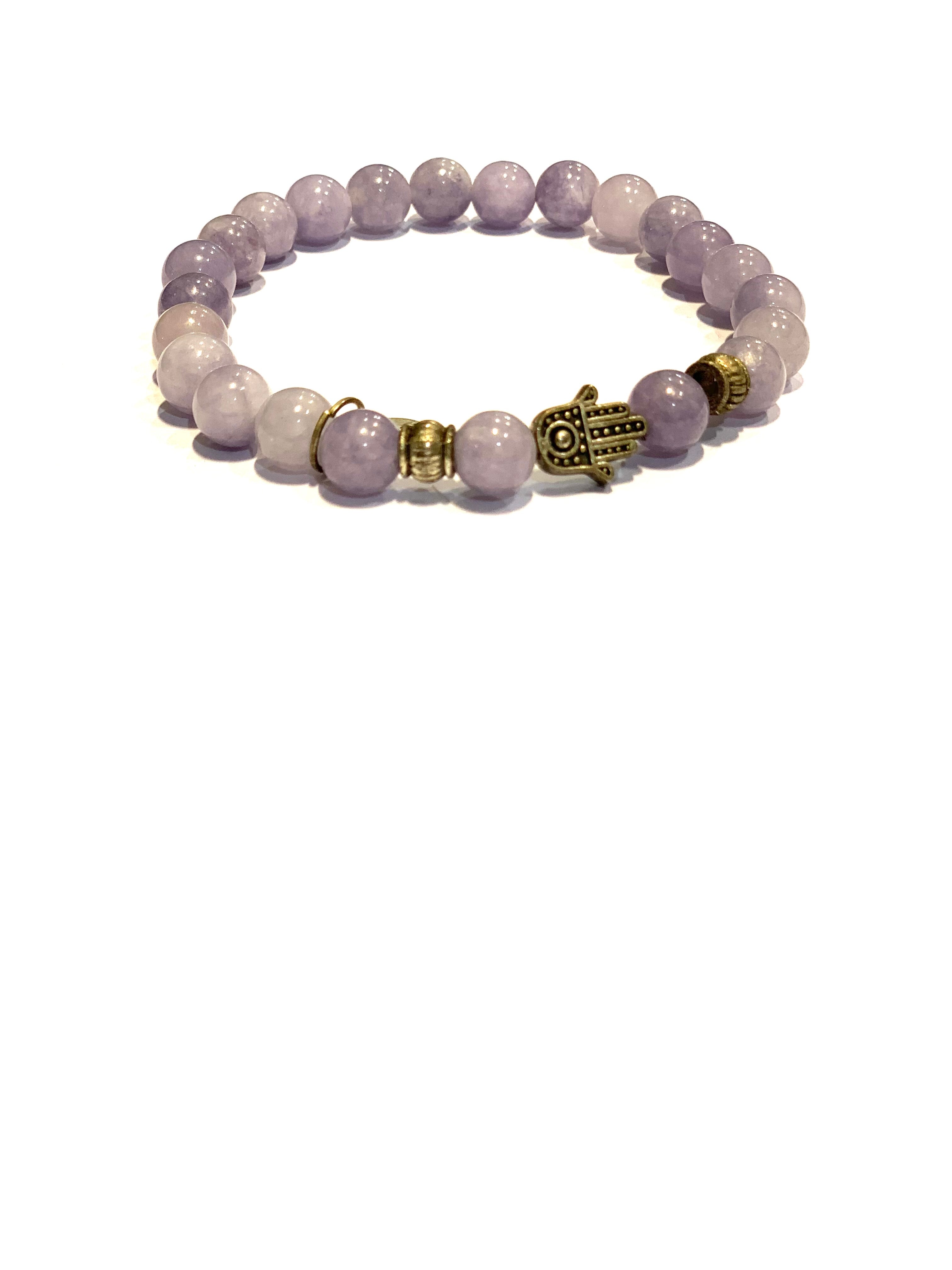 BRACCIALE MANO - LILLA