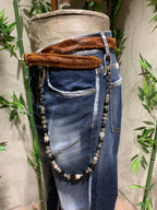 SKINNY DENIM EXCHANGED WASH- BLUE DENIM